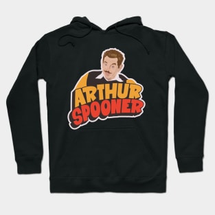 Arthur Spooner Illustration - Quirky Charm from King of Queens Hoodie